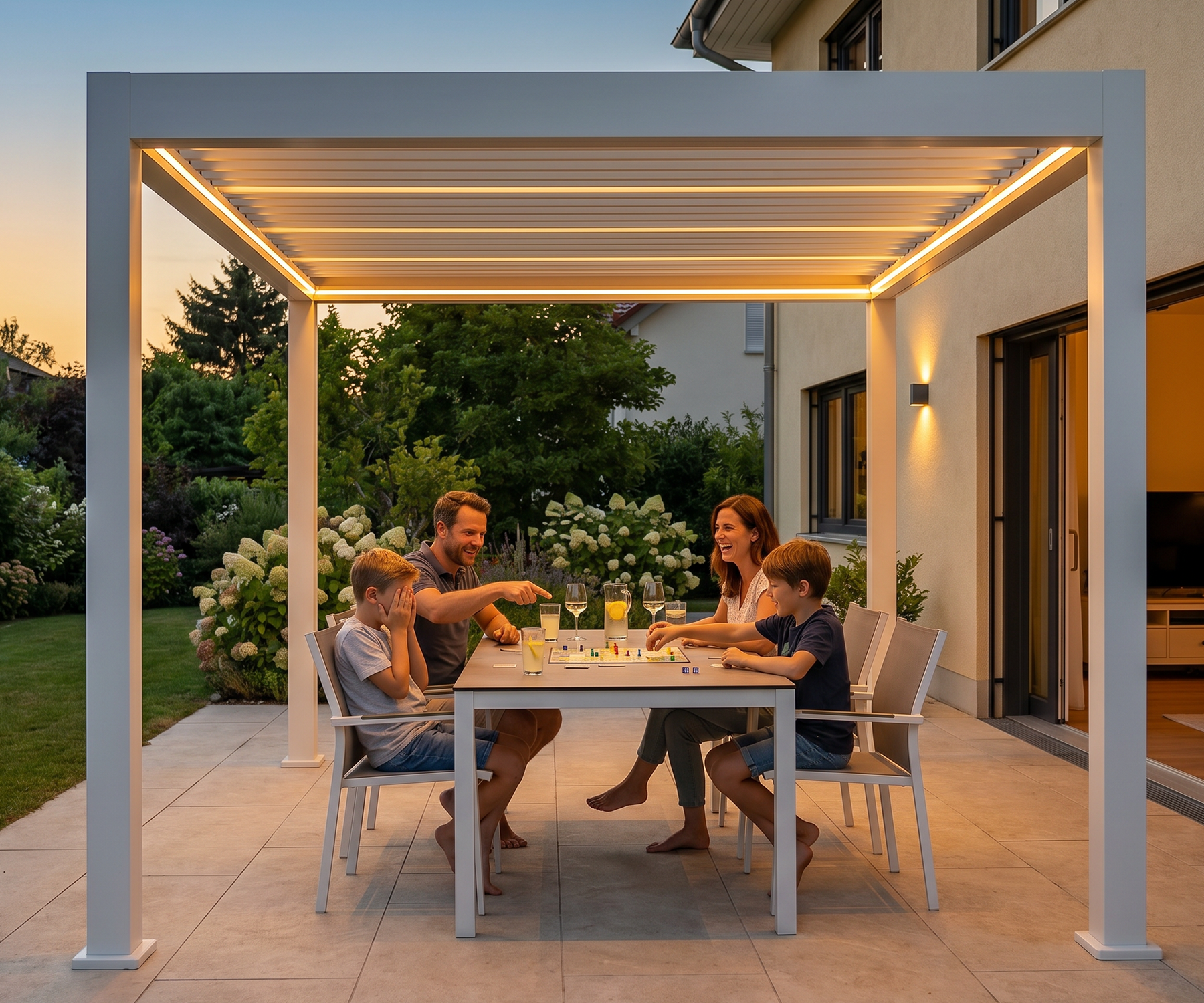 Luma Pro: Premium-Pergola mit LED