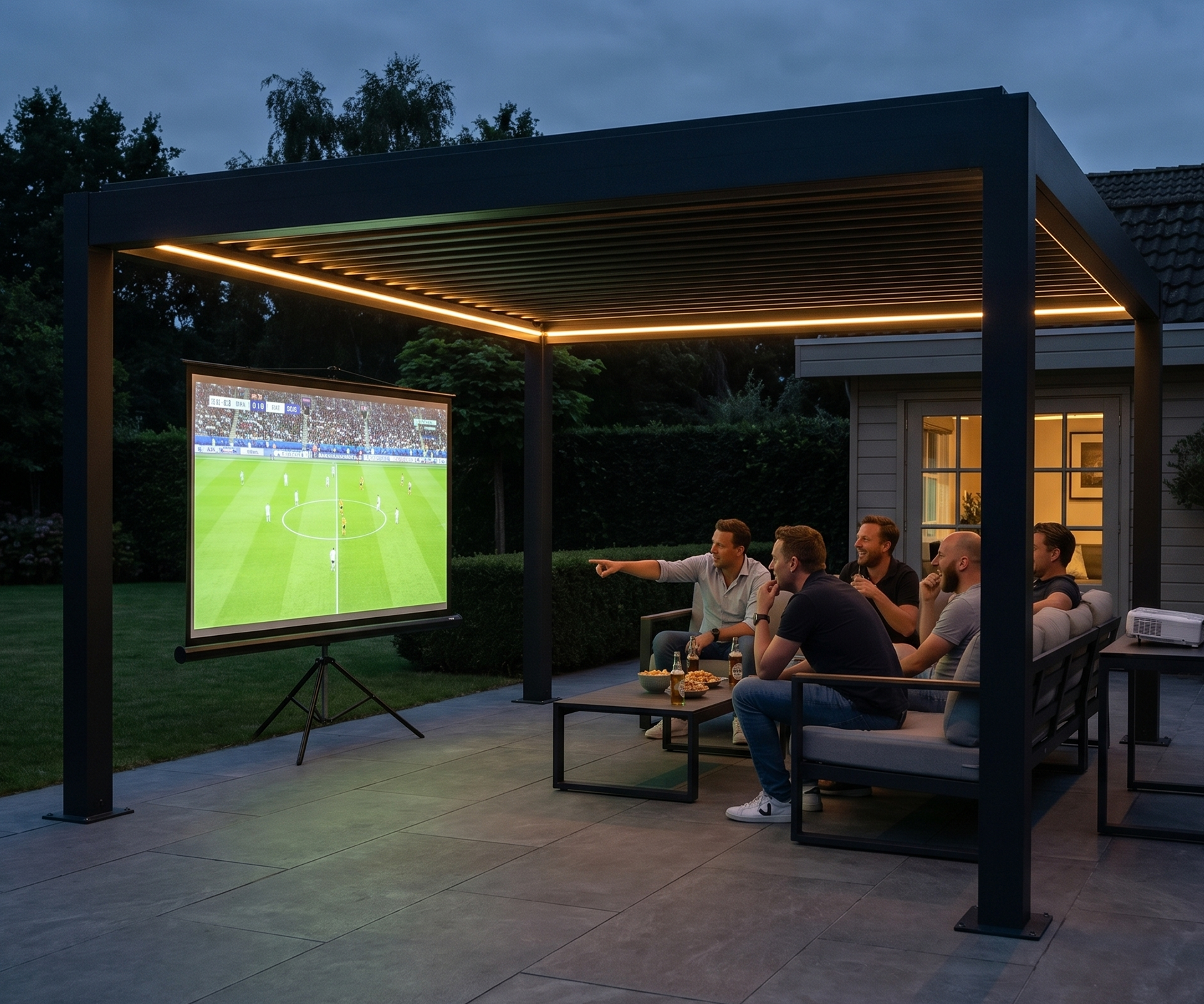 Luma Air: Elektrische Pergola für Garten & Terrasse