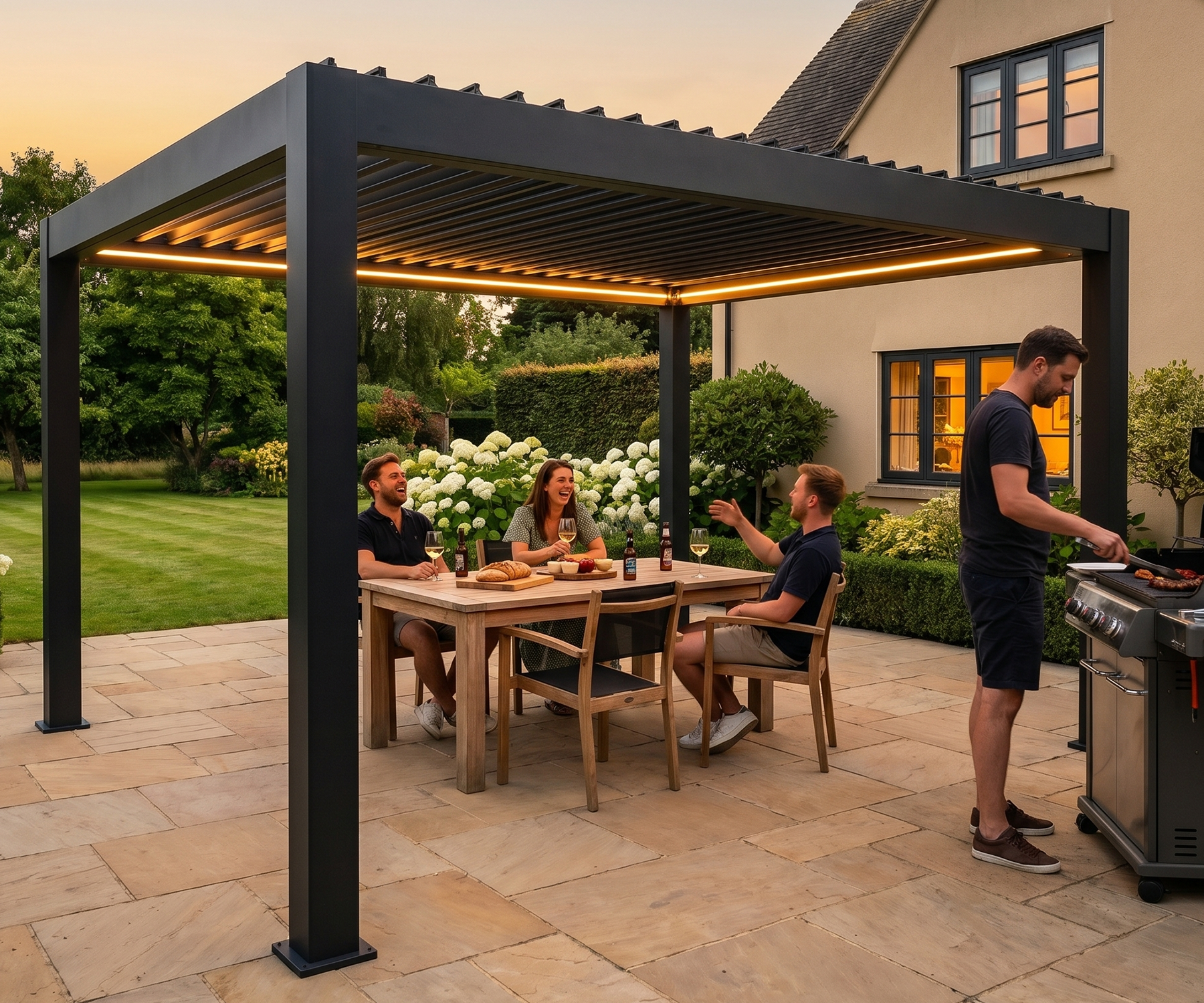 Luma Air: Elektrische Pergola für Garten & Terrasse