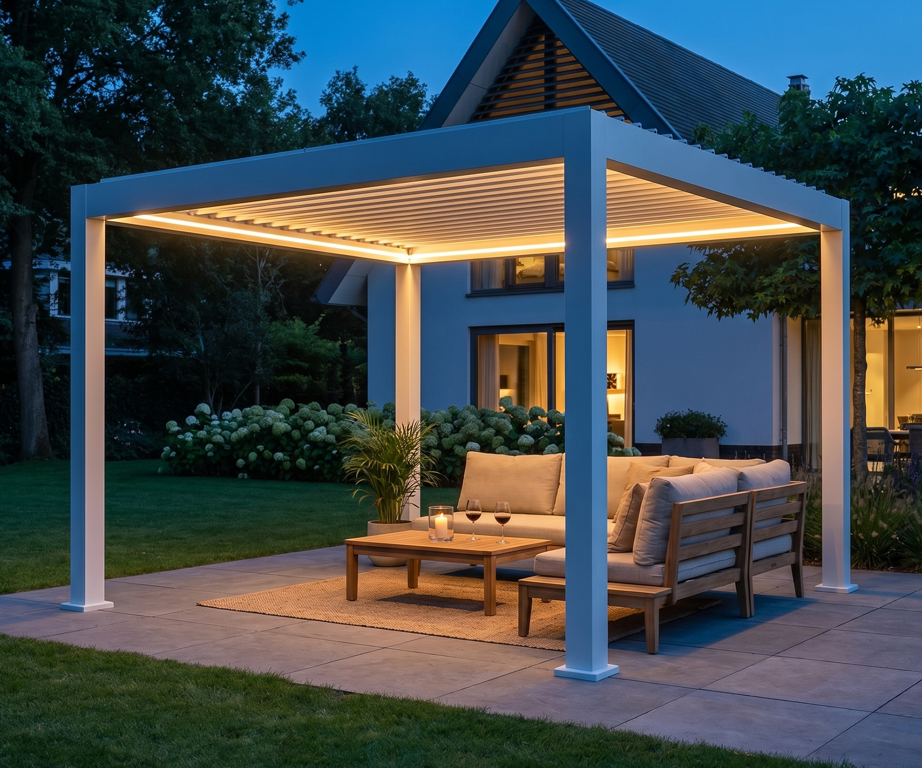 Luma Air: Elektrische Pergola für Garten & Terrasse