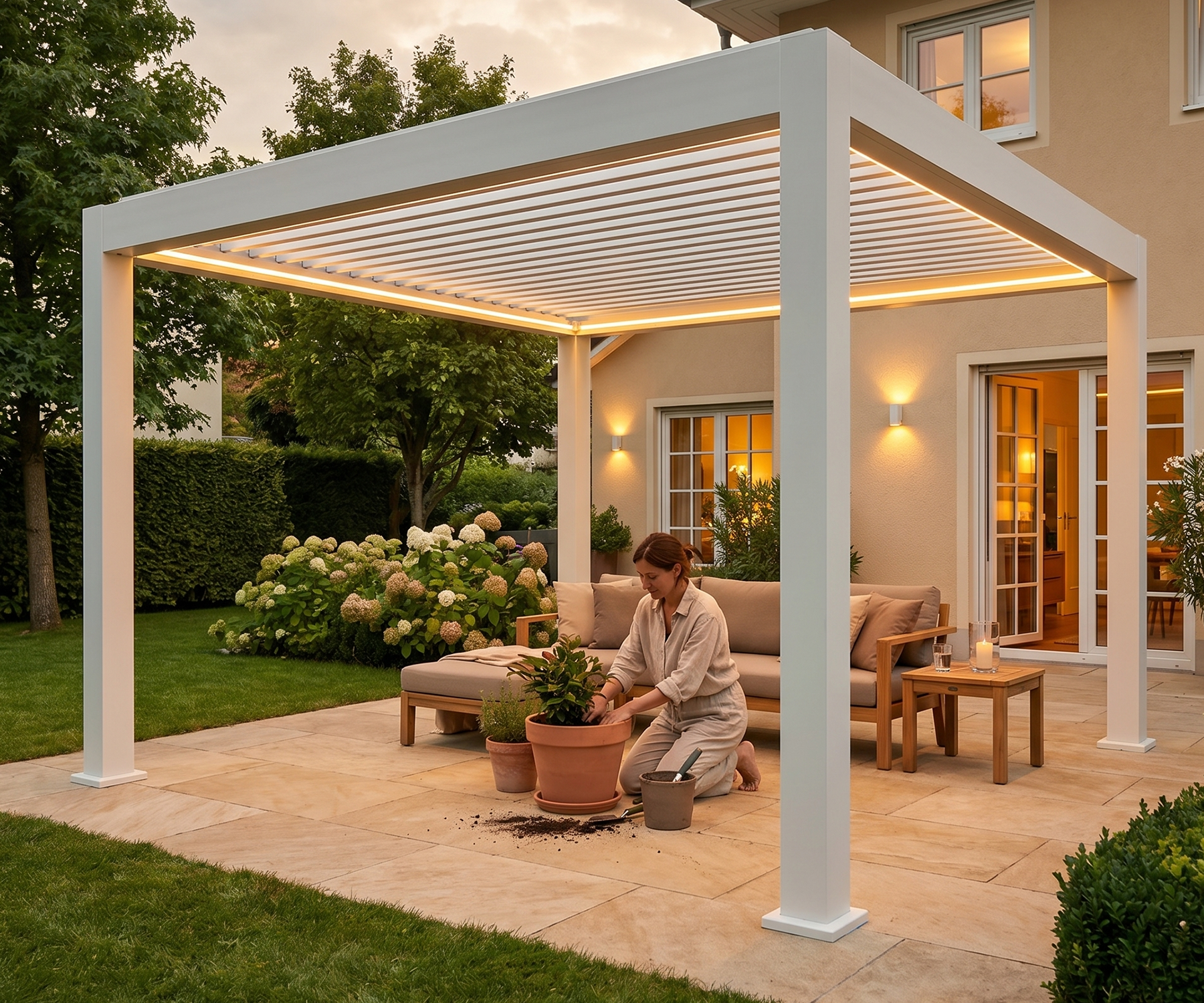 Luma Air: Elektrische Pergola für Garten & Terrasse