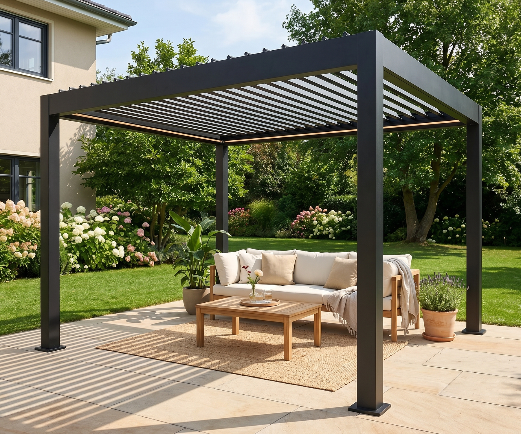 Luma Air: Elektrische Pergola für Garten & Terrasse