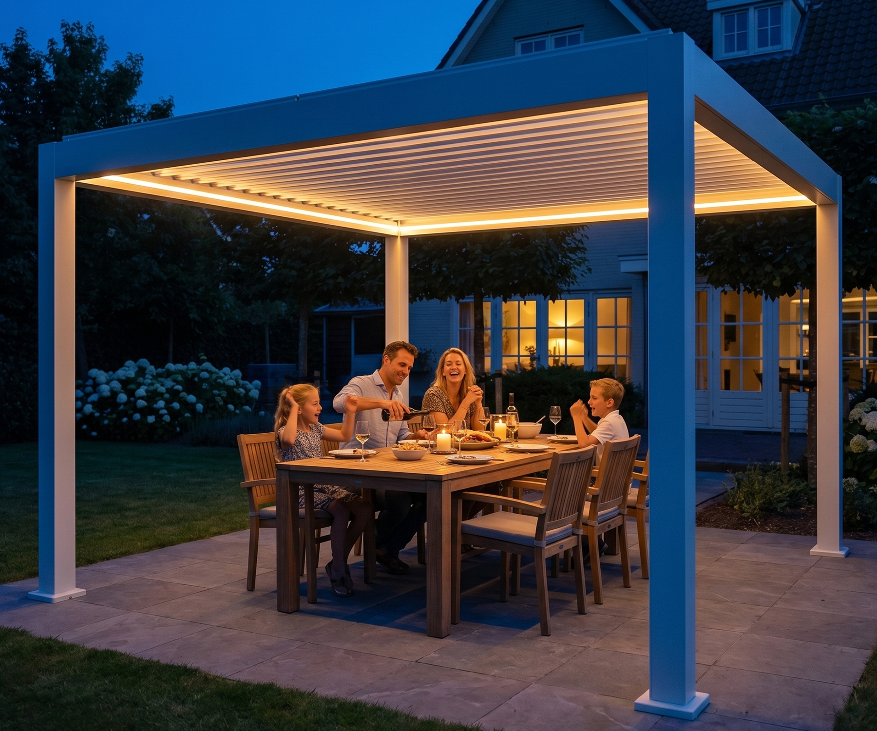 Luma Air: Elektrische Pergola für Garten & Terrasse