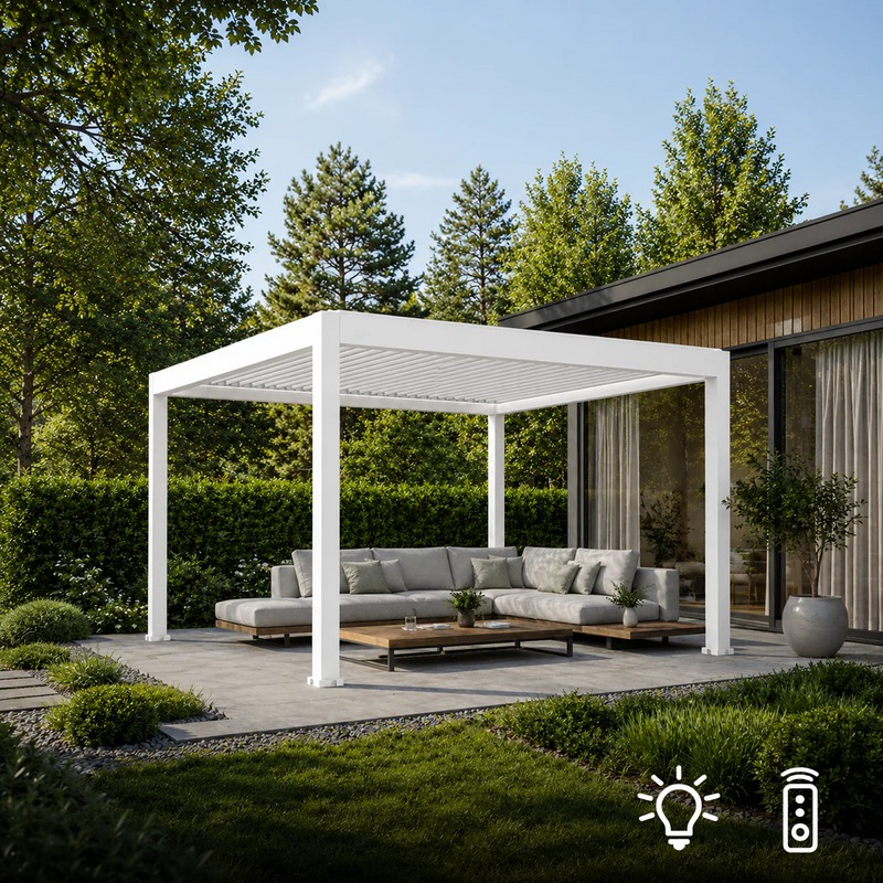 Luma Air: Elektrische Pergola für Garten & Terrasse